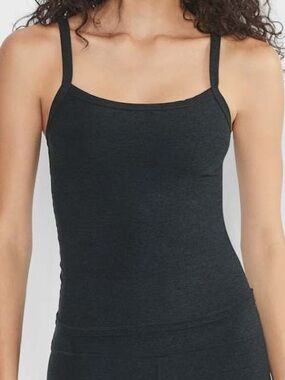 NWOT Sold Out Aritzia Golden Tumbler Tank Melange Black XS